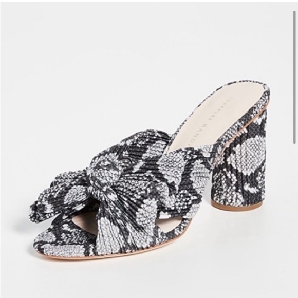 Pleated Knot Mules - Picture 3 of 6